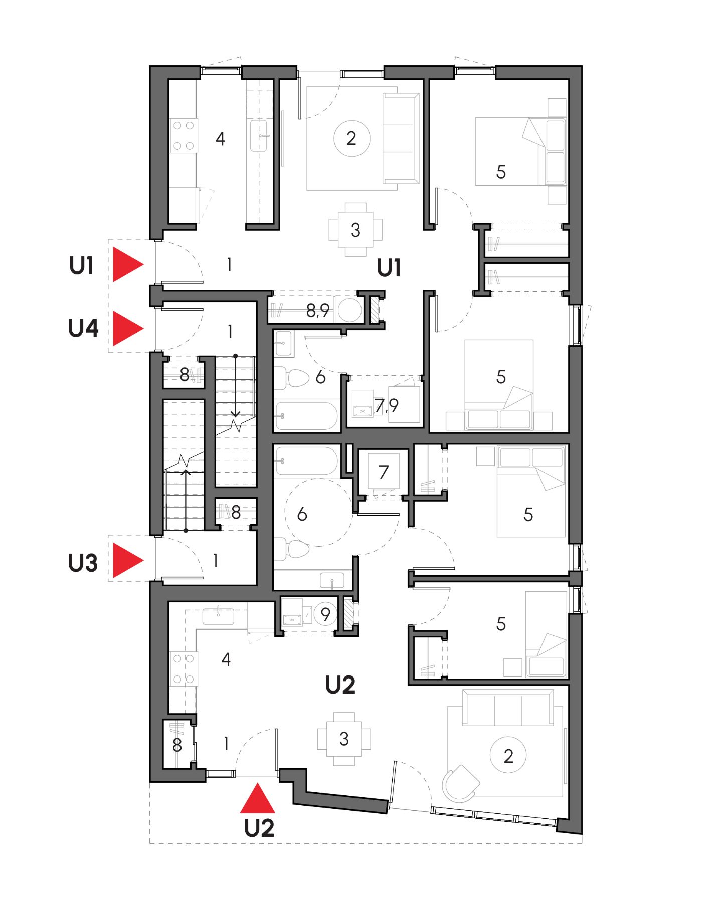 Plan du rez-de-chaussée